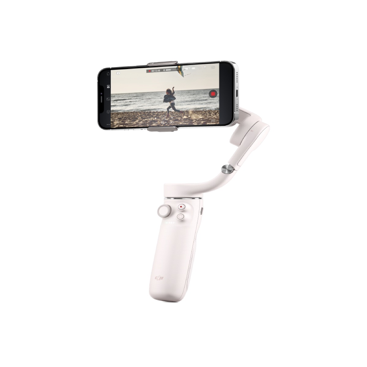 スマホスタビライザー・DJI / OM5 / Sunset White【中古品】 スマホ